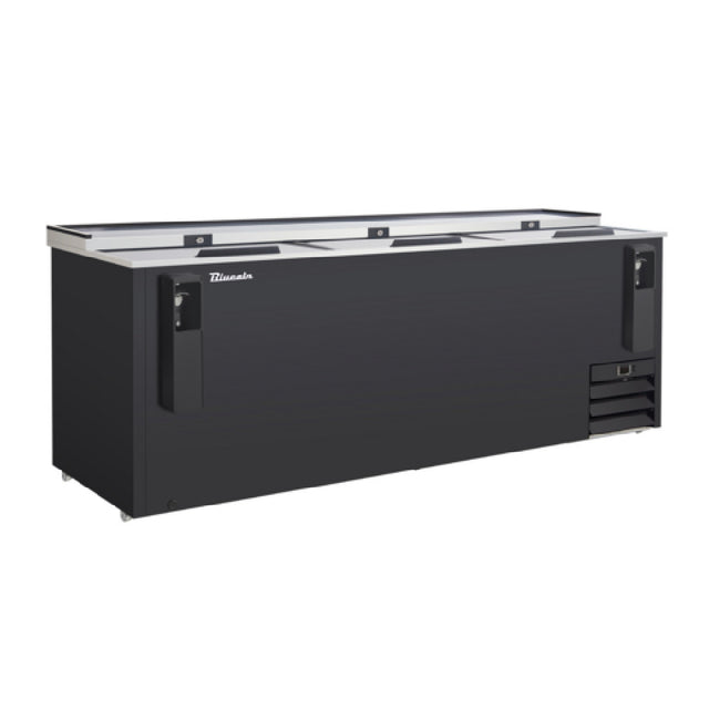 Blue Air BLBC-95B-HC - Bottle Cooler, 95-1/4"W, Side-mounted Self-contained Refrigeration