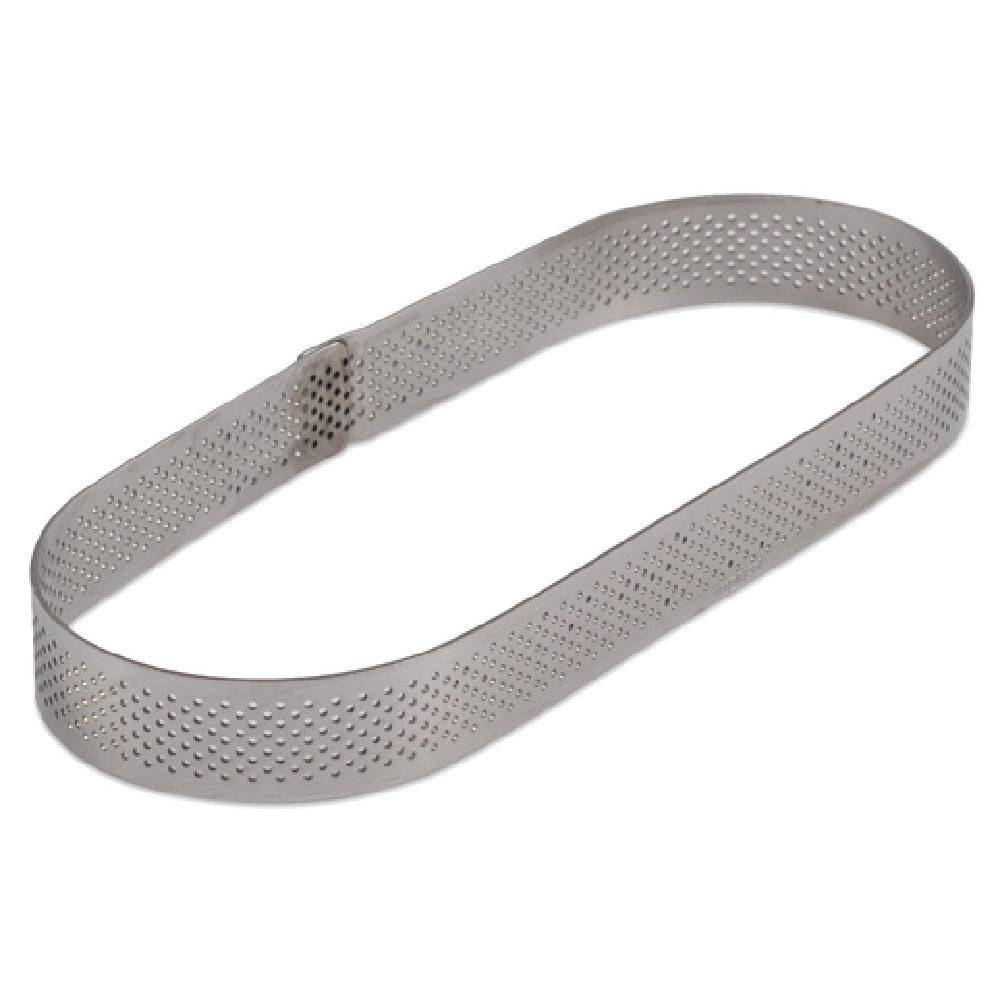 JB Prince M693 7 Pavoni Ring 7-1/2"L X 2-3/4"W X 3/4"H Oval Perforated