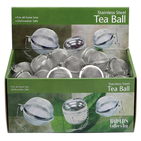 Harold Import Co. D2360 HIC Mesh Tea Ball 2" Stainless Steel