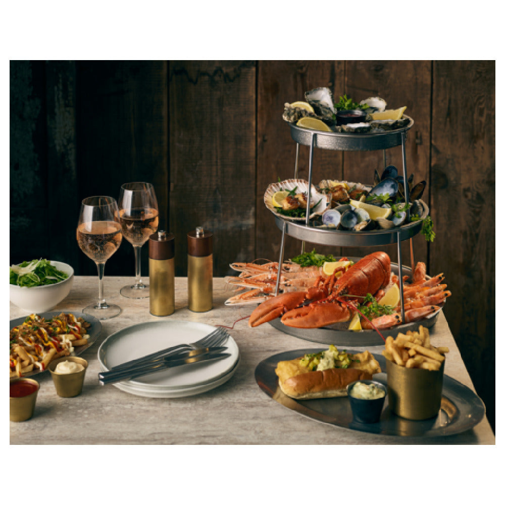 Steelite GWSFS32235V Seafood Stand 3-tier 14.0"H