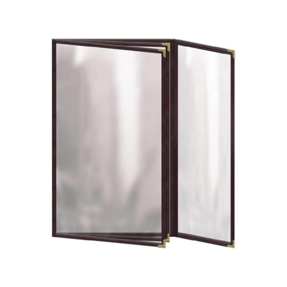 Risch TETBQ 8.5X14-NYLON Deluxe Sewn Nylon Menu Cover (specify Color) 8-1/2" X 14"