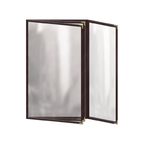 Risch TETBQ 8.5X14-NYLON Deluxe Sewn Nylon Menu Cover (specify Color) 8-1/2" X 14"