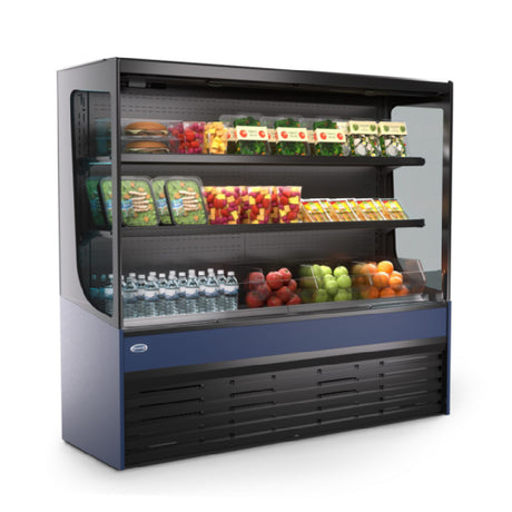 Federal Industries VRSL4860S Vision Series Refrigerated Slim-Line Self-Serve High Profile Display Case