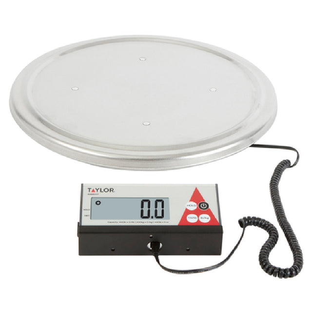 Taylor 5265117 Keg Scale Digital 440 Lb. X 0.2 Lb./200 Kg X 0.1 Kg/440 Lb. X 5 Oz.