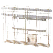 SPG DISHHOLDE - ISS™ Monkey Dish Holder, 4" X 21" X 17", For Wall Trax™ System