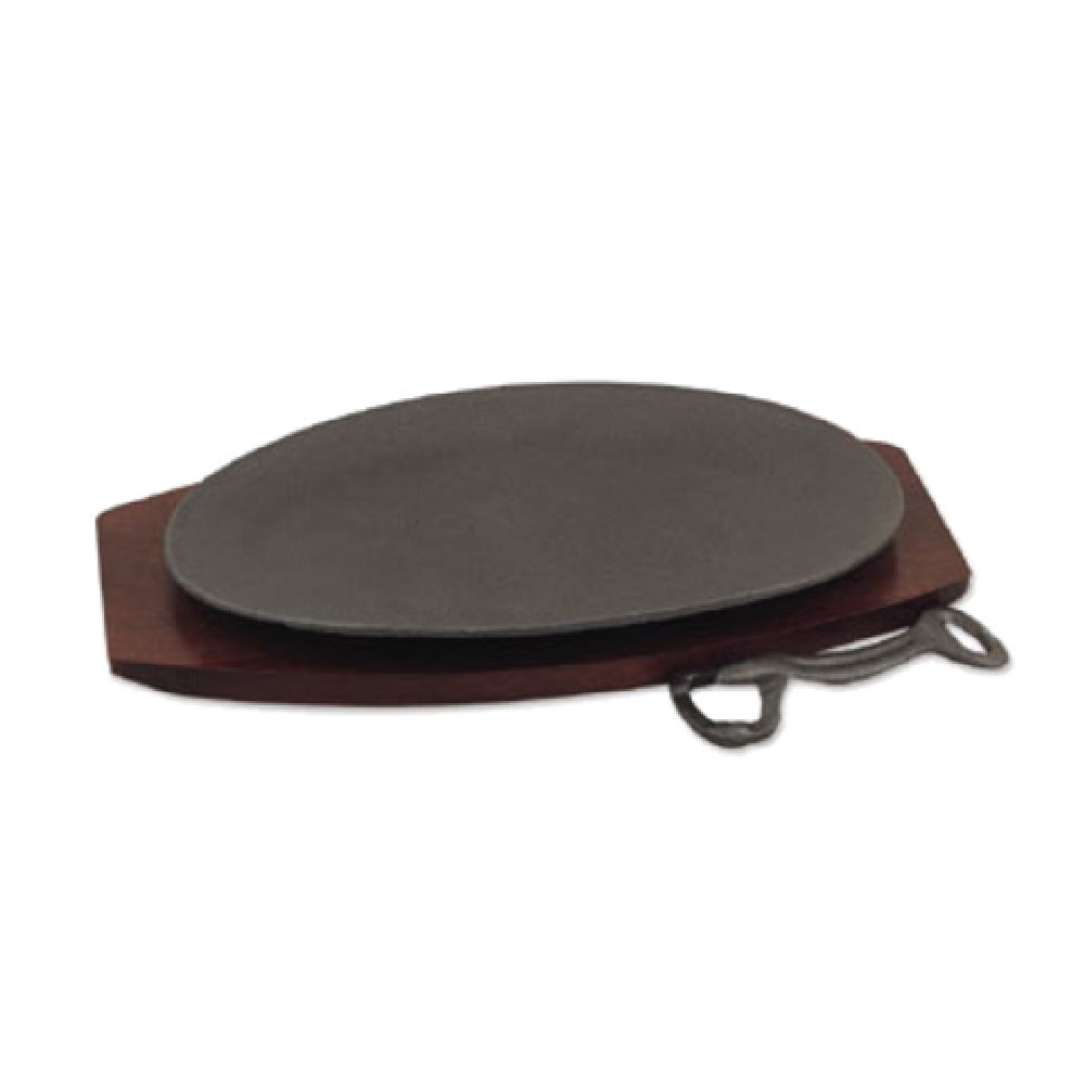 Alegacy Foodservice Products AL172C Platter & Underliner Set Includes 7-1/4" X 10-3/4" Heavy Cast Iron Platter And 5-1/4" Handle
