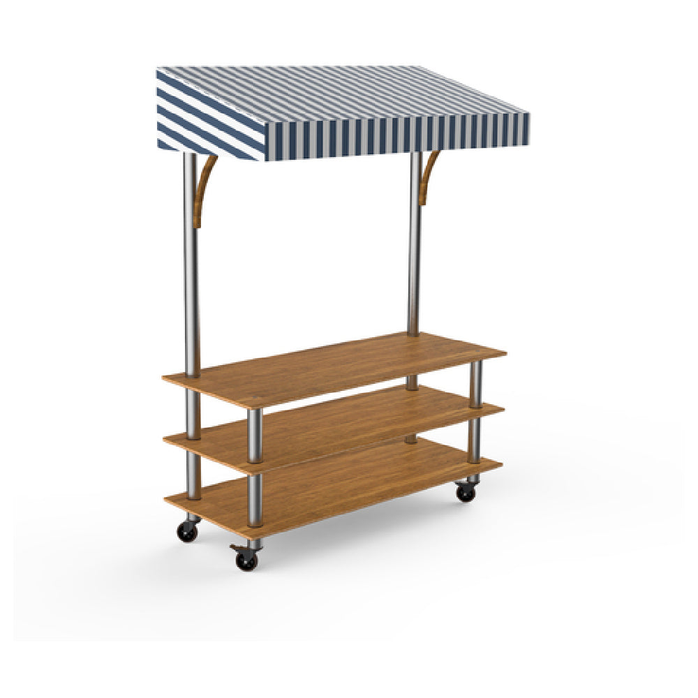 Steelite MGCMLB10BSWW Mogogo Buffet Solutions Modular Classic Canopy Unit 3-tier