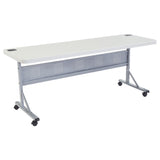 National Public Seating BPFT-2472 NPS® Flip-N-Store Training Table 24" X 72"