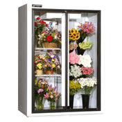 Powers Equipment FR52LGD Floral Cooler Two-section 52"W