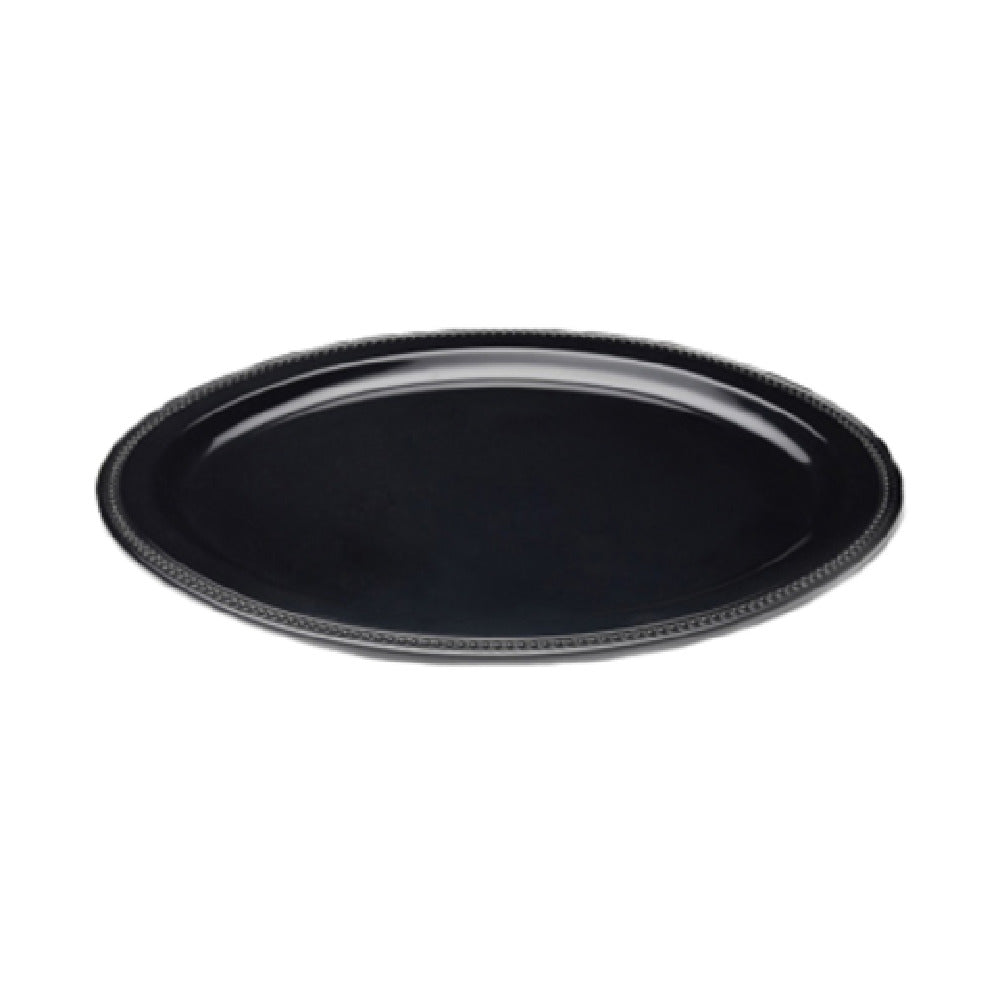 GET Enterprises M17OV-B Elite Global Solutions Platter 16"L X 13"W X 1"H Oval