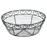 Winco WBKG-10R Bread/Fruit Basket 10" Dia. X 3"H Round