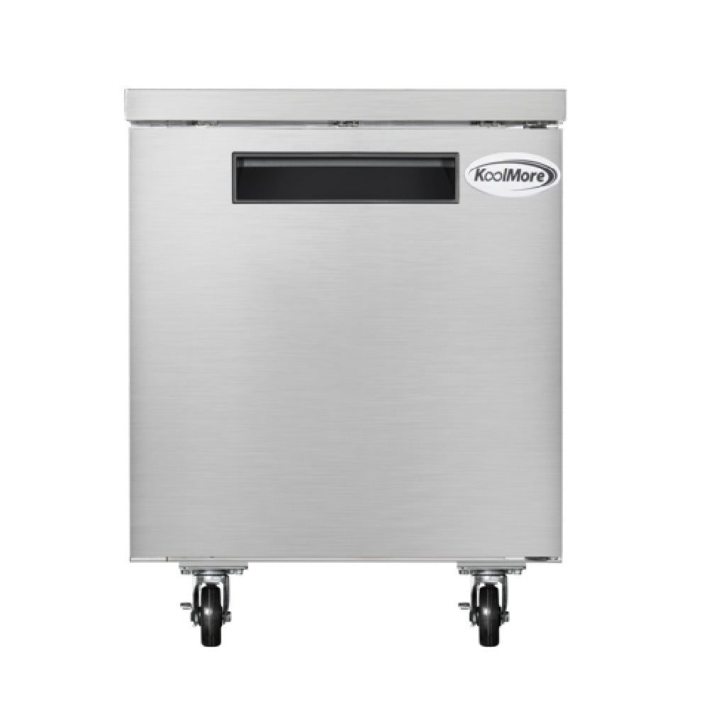 Koolmore KM-UCF-1DSS Commercial Undercounter Freezer 27"W X 29-1/2"D X 35-1/5"H