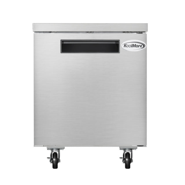 Koolmore KM-UCF-1DSS Commercial Undercounter Freezer 27"W X 29-1/2"D X 35-1/5"H