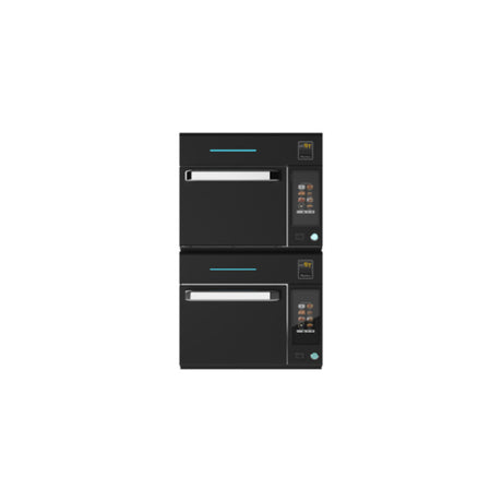 Pratica FIT ST BLACK DOUBLE STACKED 990188-DBL Fit ST Speed Oven Double-stacked