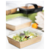 PacknWood 210PANL851 - Salad Box Lid, For 210PAN850, Rectangular