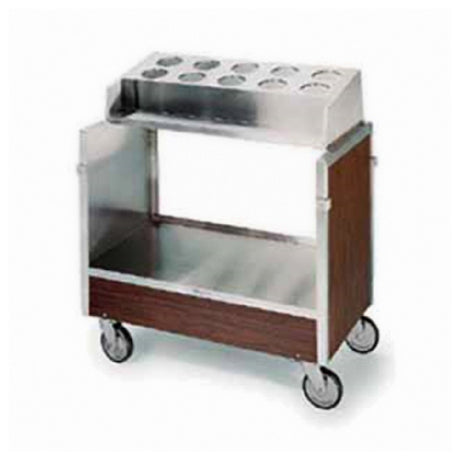 Lakeside 603 Tray & Silver Cart Accepts (10) Flatware Cylinders (not Included)