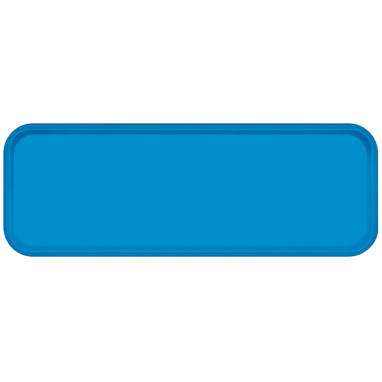 Cambro 926105 Camtray® Rectangular 8-7/8" X 25-9/16" X 1" Horizon Blue