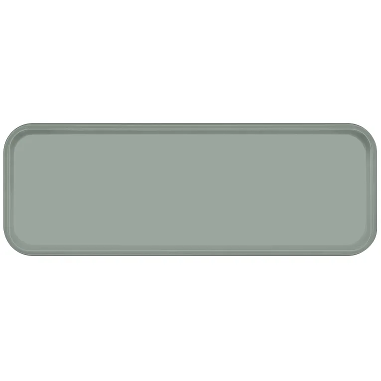 Cambro 926107 Camtray® Rectangular 8-7/8" X 25-9/16" X 1" Pearl Gray
