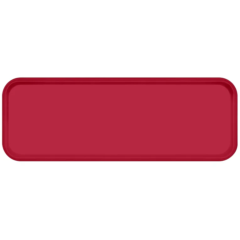Cambro 926221 Camtray® Rectangular 8-7/8" X 25-9/16" X 1" Ever Red
