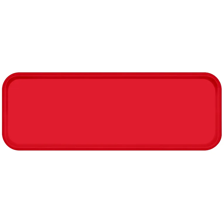 Cambro 926521 Camtray® Rectangular 8-7/8" X 25-9/16" X 1" Cambro Red