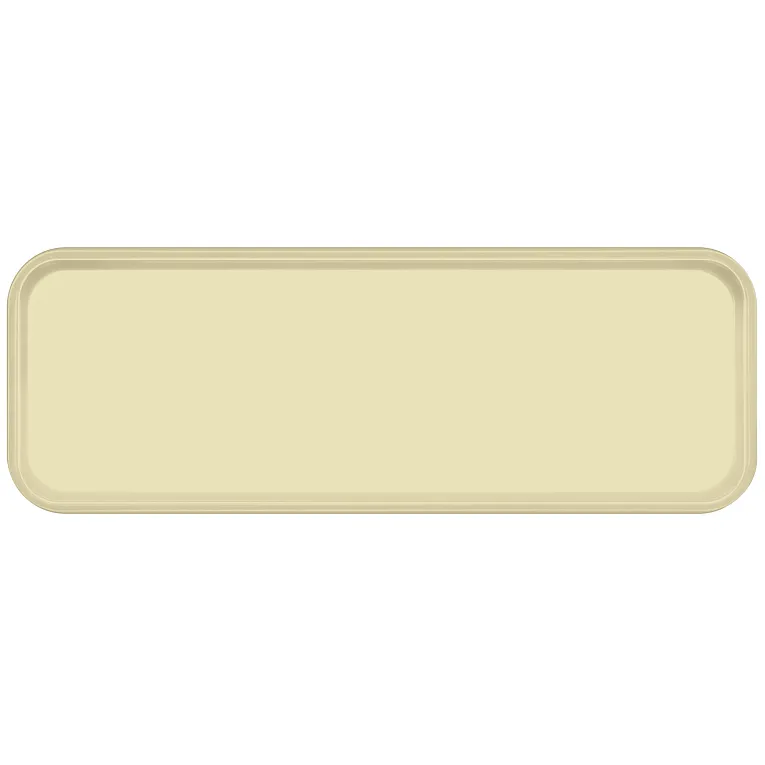 Cambro 926536 Camtray® Rectangular 8-7/8" X 25-9/16" X 1" Lemon Chiffon
