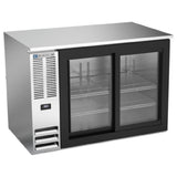 Beverage Air BB48HC-1-GS-S - Refrigerated Back Bar Storage Cabinet, Two-section, 48"W