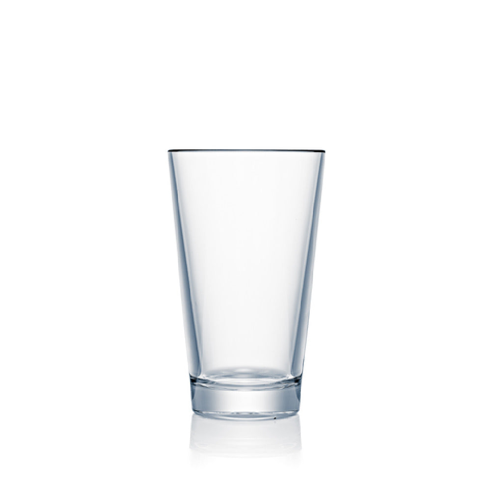 Steelite N400203 Strahl® Design Mixing/Pint Glass 20-1/2 Oz. (H 6-3/8" M 3-3/4" T 3-3/4" B 2-1/2") Shatter Proof