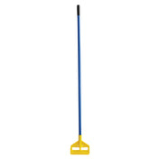 Rubbermaid FGH14600BL00 - Invader® Wet Mop Handle, 60"L, Fiberglass With Yellow Plastic Head