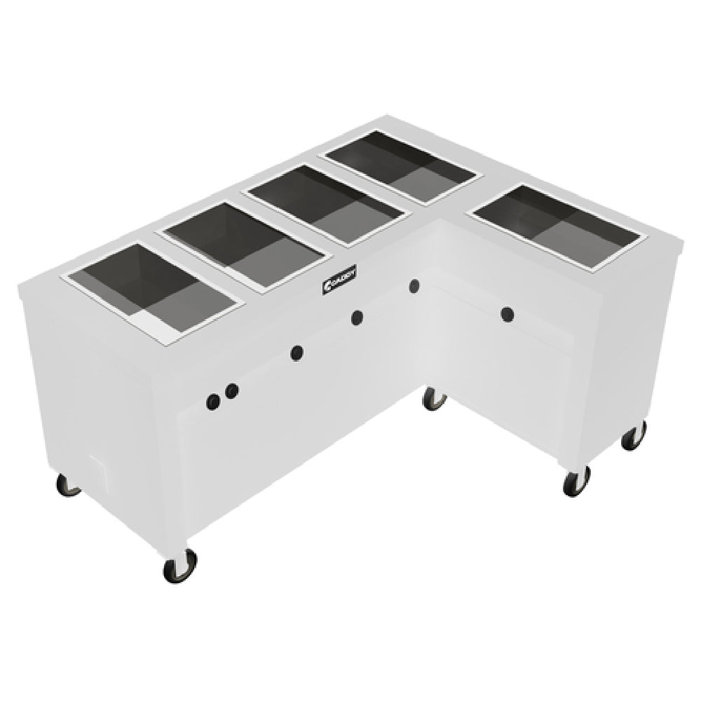 Caddy TF-625-R Hot Food Caddy Electric Enclosed Heated Base