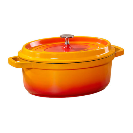 GET Enterprises CA-009-O/BK/CC Heiss™ Induction Dutch Oven 3-1/2 Qt. (3-3/4" Qt. Rim Full)