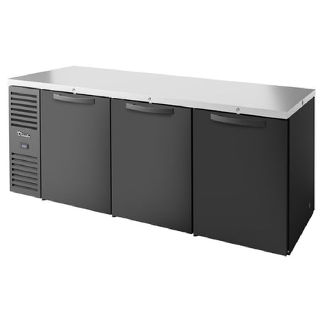 True Refrigeration TBR84-PTSZ1-L-B-GGG-GGG-1 Refrigerated Back Bar Cooler