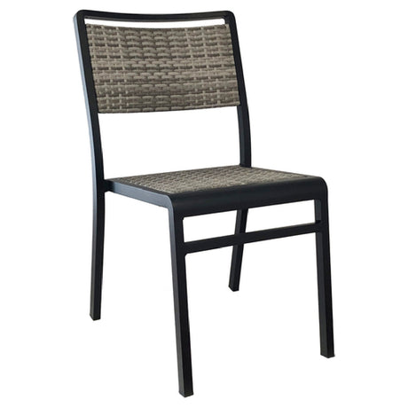 Emuamericas Llc A1030 Sid Side Chair Indoor/outdoor All-weather Wicker Back And Seat