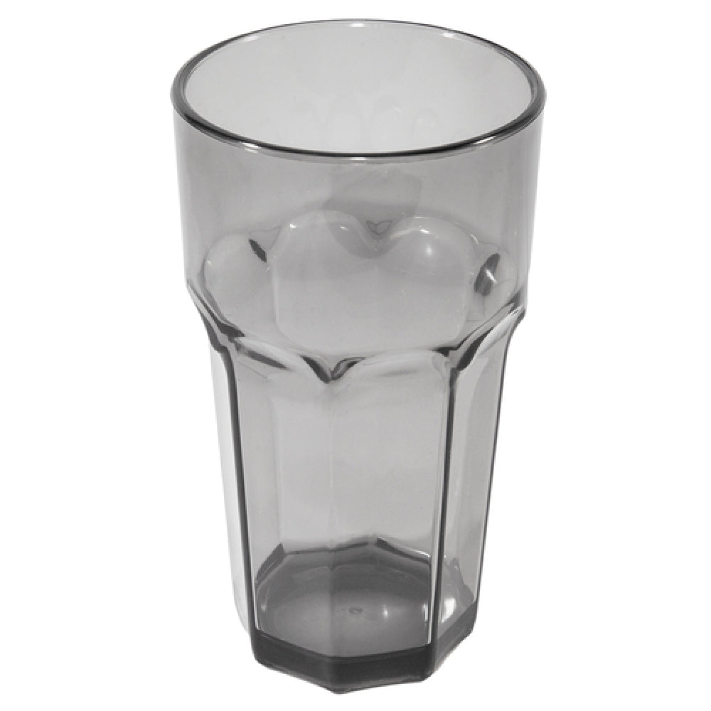 Carlisle 582018 Carlisle Louis™ Tumbler 20 Oz. (20.50 Oz. Flush Fill) Faceted Shape