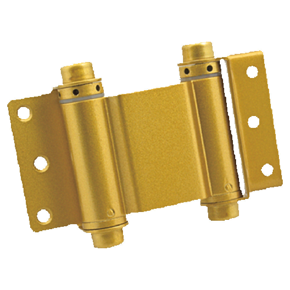 Franklin Machine Products 134-1081 Double Action Spring Hinge 4" Plate Height For Doors 3/4" To 1-1/8" Thick