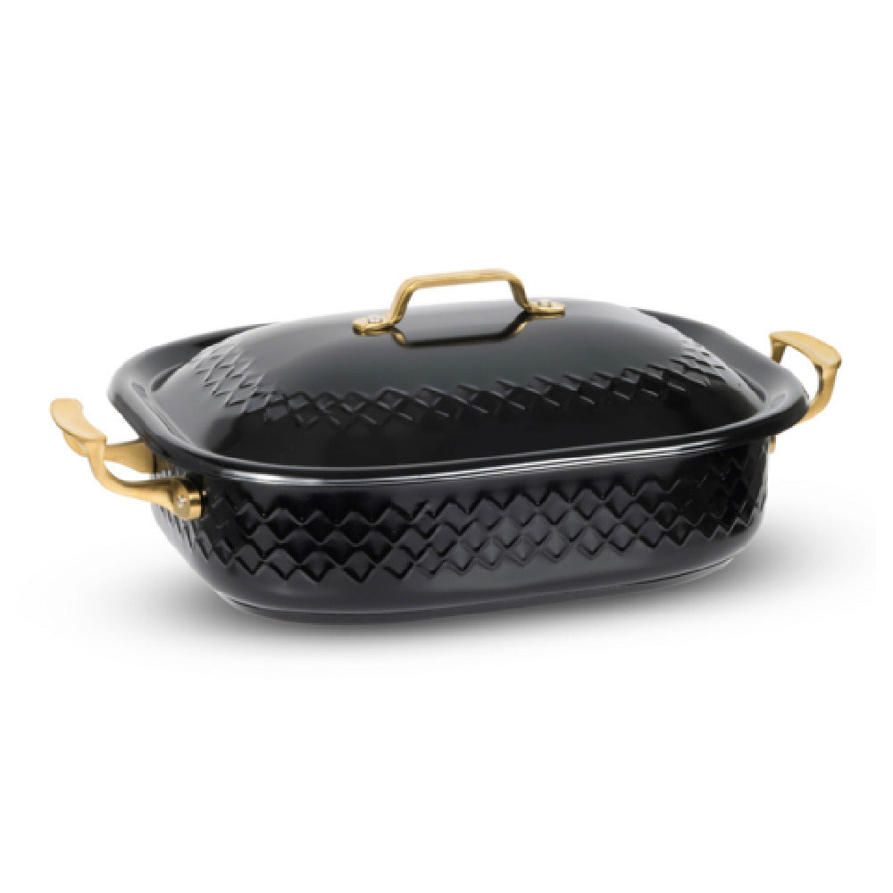 Bon Chef 65004CLD-D-B - Diamond Cucina Pan, 7 Qt., 15" X 11" X 4"