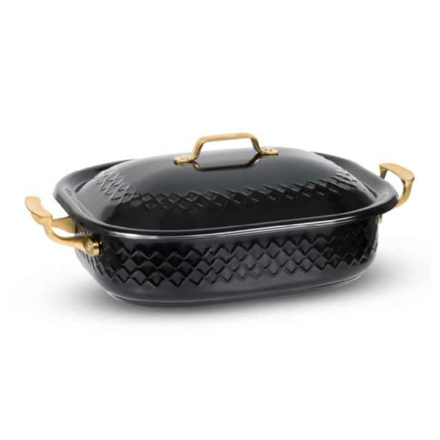 Bon Chef 65004CLD-D-B - Diamond Cucina Pan, 7 Qt., 15" X 11" X 4"