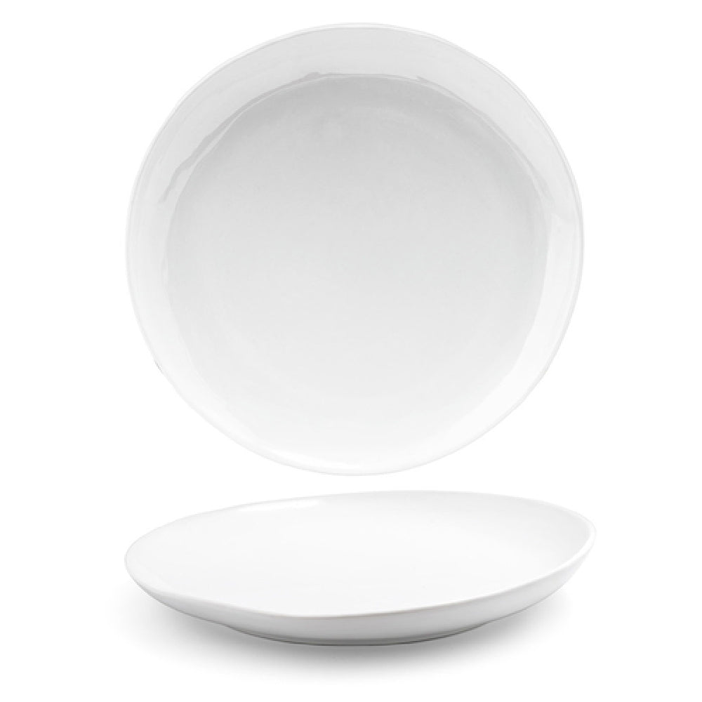 FOH DOS029WHP22 Kiln® Plate 11" Dia. X 1-3/4"H Round