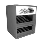 Low Temp Industries HM-39-LS Heated Pass-thru Merchandiser Counter-top Self-serve