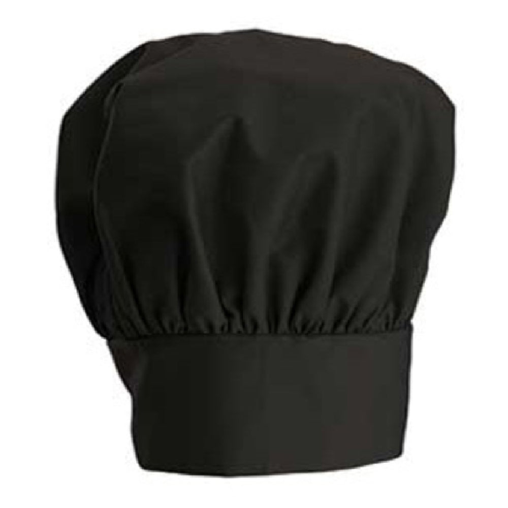 Winco CH-13BK Chef Hat 13"H Adjustable Velcro Closure