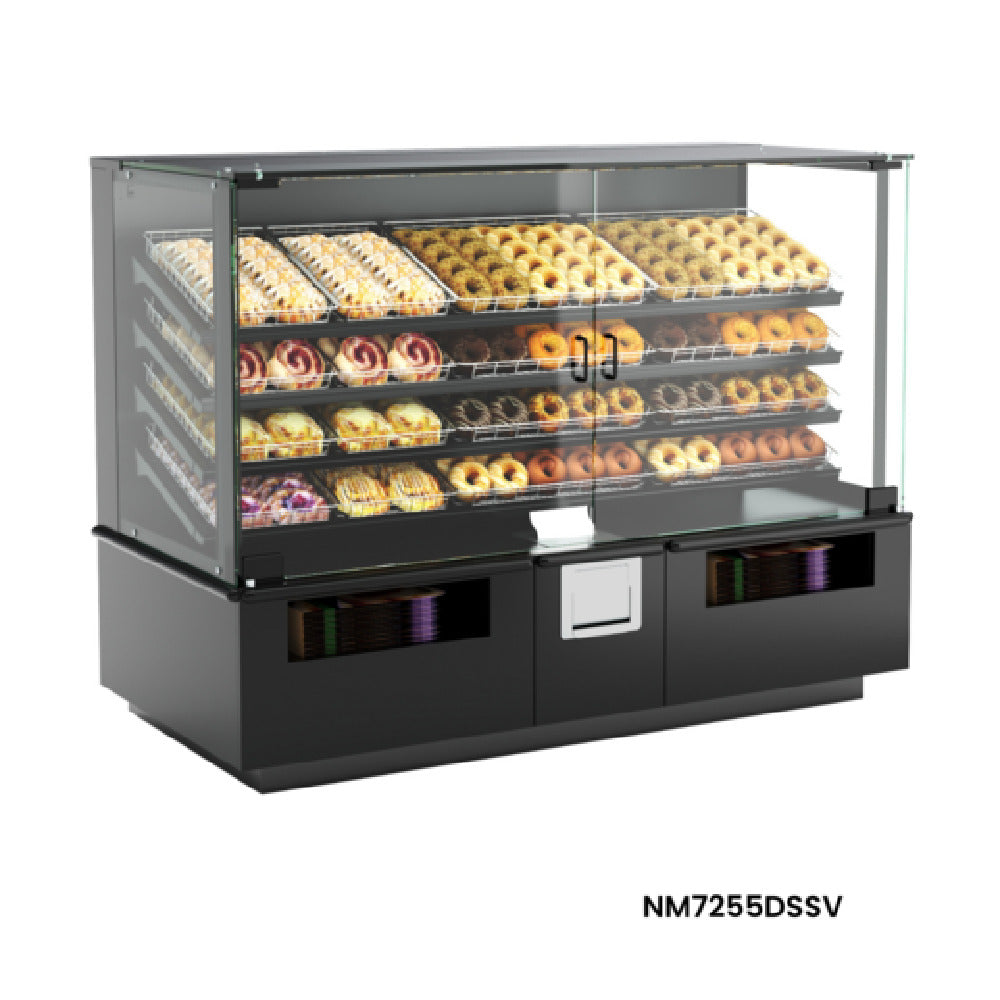 Structural Concepts NM7255DSSV Blend® Non-Refrigerated Self-Service End Cap 72"W X 35-3/8"D X 54-5/8"H