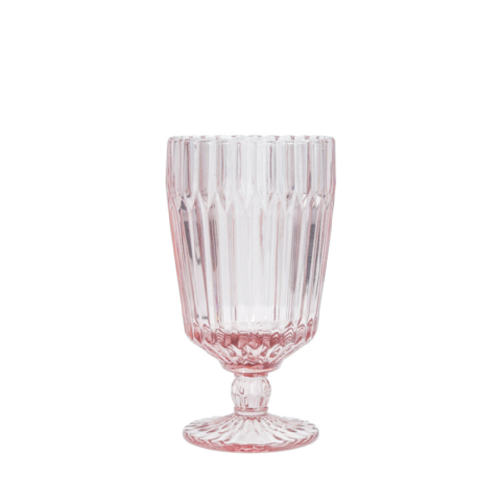 Fortessa ARCHIE.PK.01 Archie Pink Goblet 14.02 Oz. Soda-lime-silica Glass