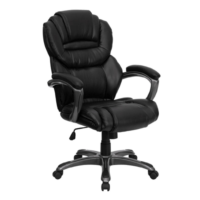 Flash Furniture GO-901-BK-GG Executive Swivel Office Chair 41" To 44-3/4" Adjustable Height