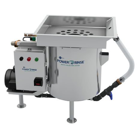 InSinkErator PRS PowerRinse® Standard (Model PRS™) Complete Waste Collection System Package. Requires Only 1 GPM (3.79 LPM) Of Fresh Water Per Hour. Pre-rinse And Scrapping System With 30 GPM (113.56 LPM) Recirculated Water Flow Capability