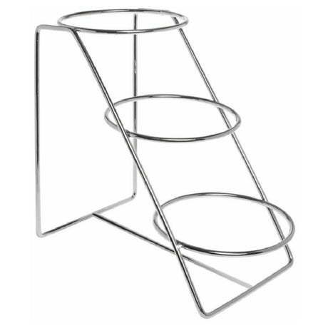 Hubert 62629 - Bowl Display Stand, 3-tier, 17-3/4"L X 8-7/8"W X 13-7/8"H