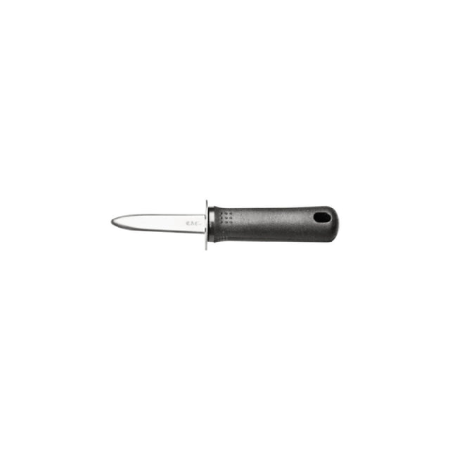 CAC China KTCG-OK10 ComfyGrip® Oyster Knife 7-1/4" Black Soft-touch Handle