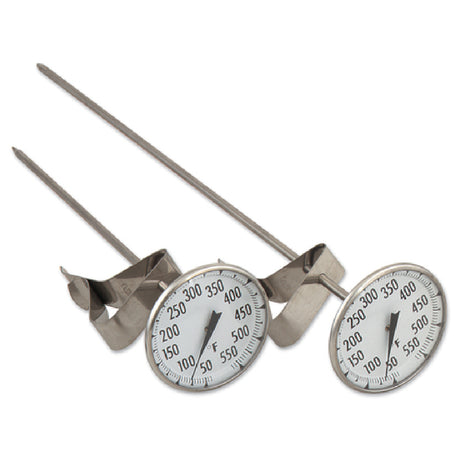 Browne Foodservice CT84122 Candy/Fry Thermometer 2-1/8" Dial 12"L