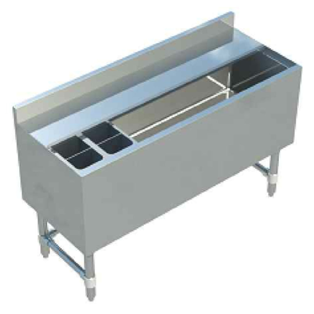 Sapphire Manufacturing SMIB-1848CP7 Underbar Ice Bin 12" D Insulated Cabin 48"L X 18-1/2"D X 30”H