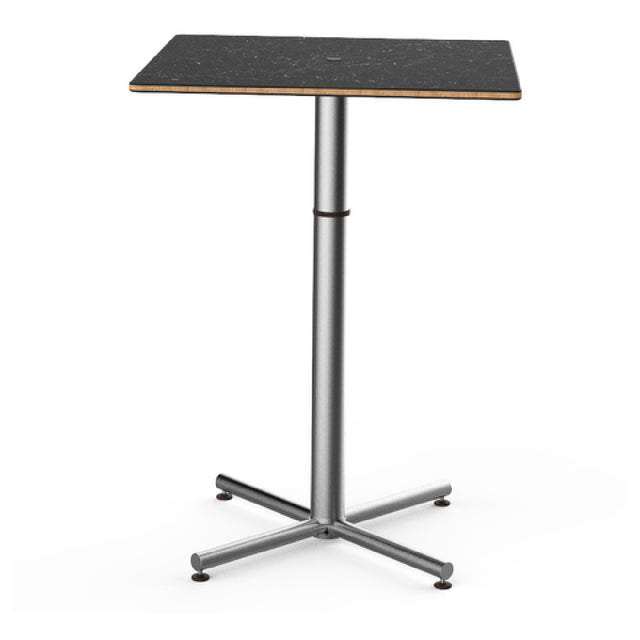 Steelite MGCPBS01MSXX Mogogo Buffet Solutions Polo Bar Table 30" X 30" X 42"H