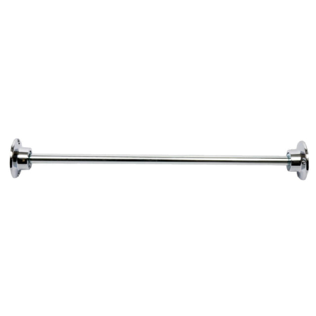 Central Specialties TRFBK-48 Rod Flange Brushing Kit 49" 60" Unit Converts 1" Hanging Rod To 5/8" Hanging Rod