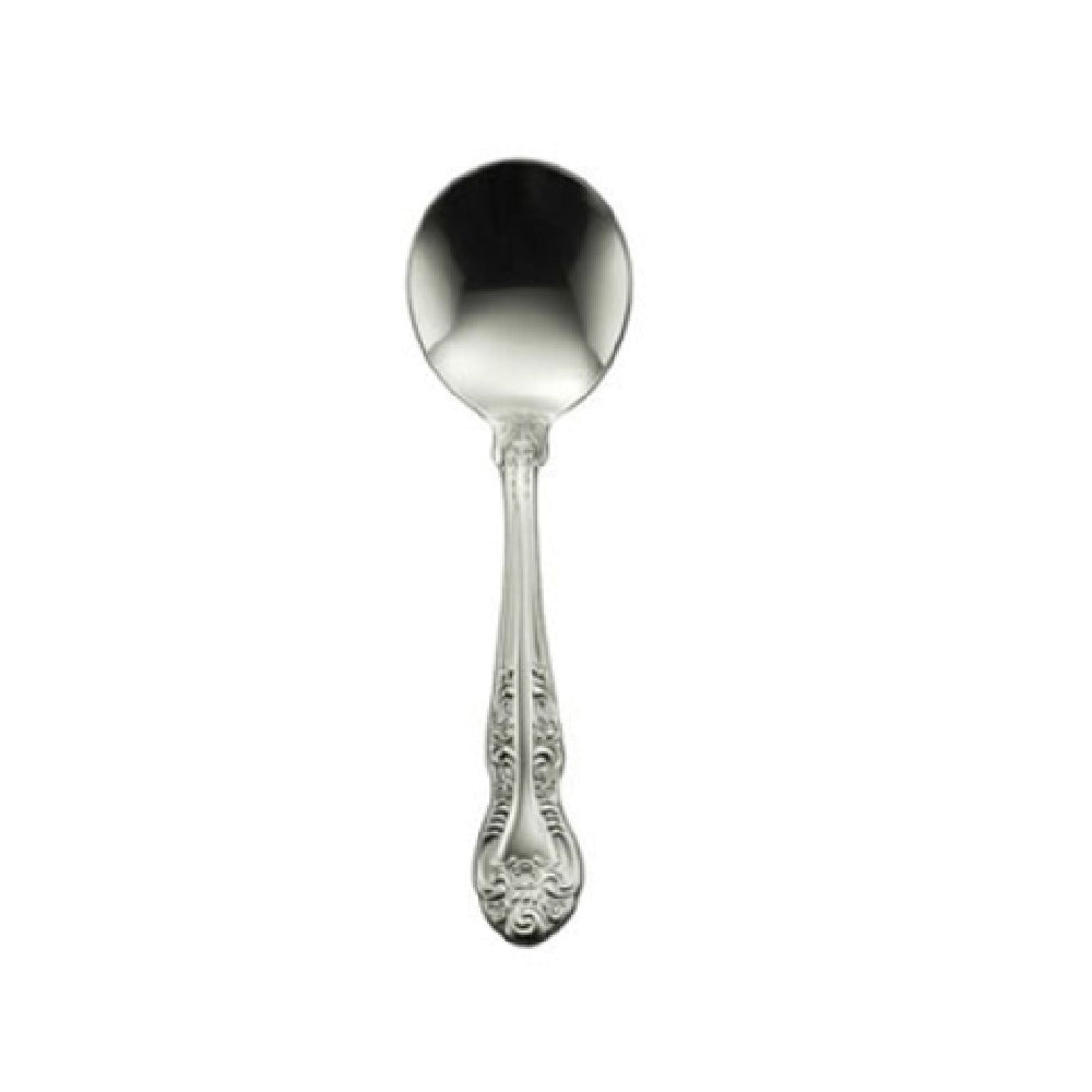 1880 Hospitality B990SBLF Oneida® Bouillon Spoon 6" Floral Handle Design